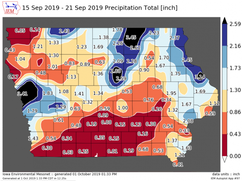 Mapping Out September Crop Progress in Iowa Successful Farming